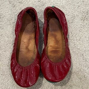 Tieks Patent leather Garnet Size 8